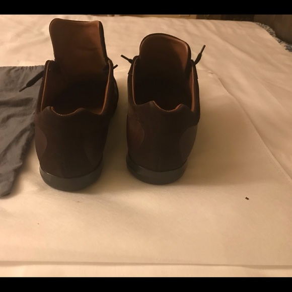 Bally Brown Suede& Leather Sneaker - Picture 7 of 13